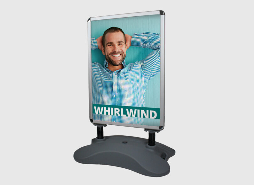Outdoor Signage Pavement Signs Whirlwind 01