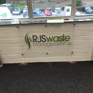 Office Branding Rigid Wall Graphics Acrylic Rjs Wastemanagment 02