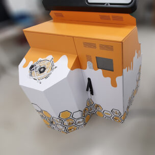 Cash Machine Wrap Self Adhesive Vinyl Csba 04