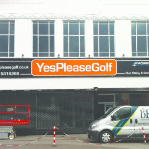 Fascia Signage Yes Please Golf 01 Copy