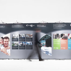 Modular Exhibition Stand For Clean Genie
