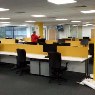 Office Branding First Port Wall Graphics 5