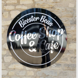 Outdoor Signage Aluminium Composite Bicester Bean 01