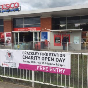 Outdoor Signage Pvc Banners Brackley Fire Station 02