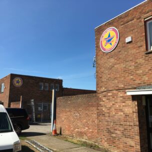 Outdoor Signage Rigid Cut Shape Aluminium Composite Premier Cheese 01