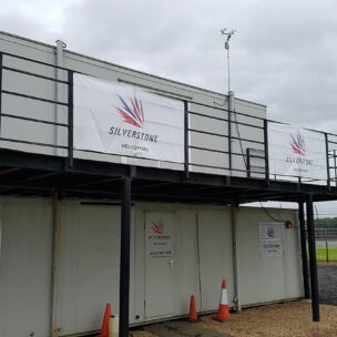 Outdoor Signage Window Graphics Self Adhesive Vinyl Banners Silverstone 02