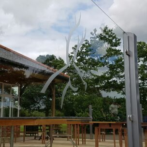 Window Graphics Frosted Vinyl Studley Wood 01