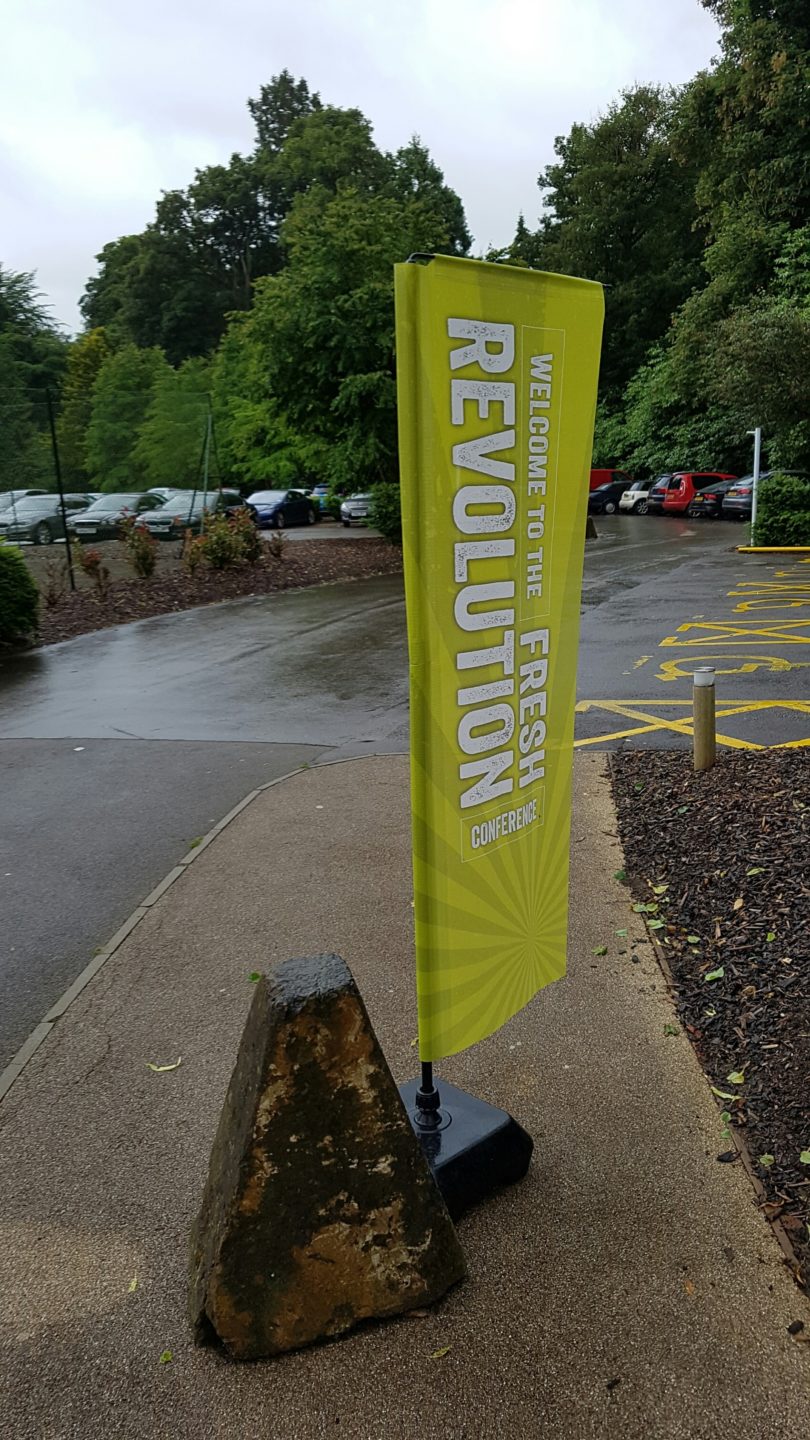 Fresh Direct Flag B2B Graphics