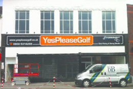 Fascia Signage Yes Please Golf 01 Copy