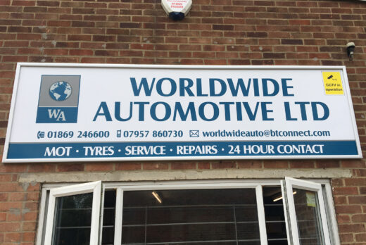 Outdoor Signage B2B Graphics